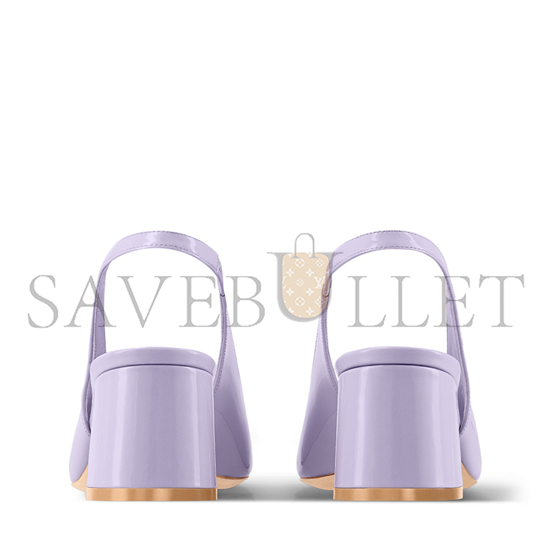 LOUIS VUITTON SWING SLINGBACK PUMP 1AGUEC LOUIS VUITTON SWING SLINGBACK PUMP 1AGUEC